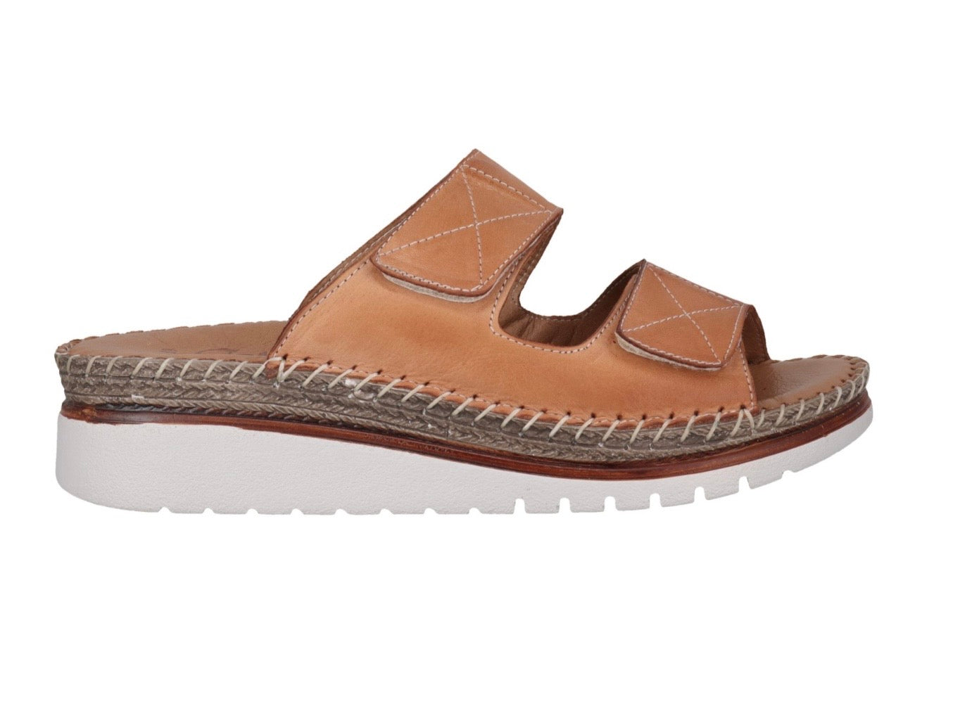 Cabello Active Dual Tan Slides