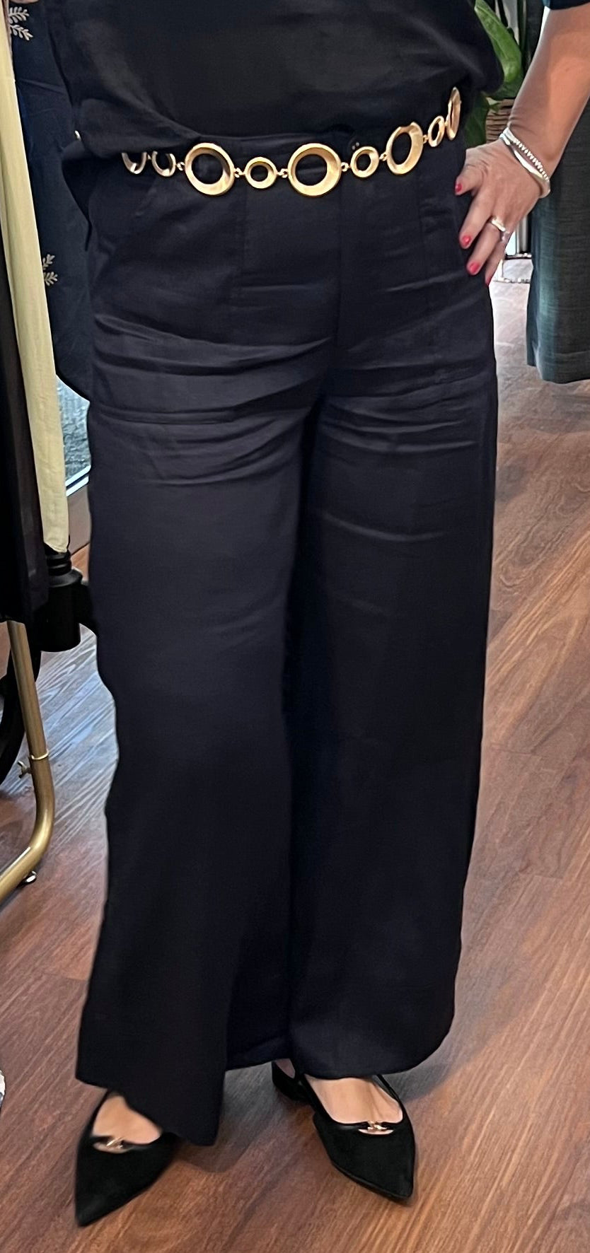 Adorne Avalon wide leg Linen Pants