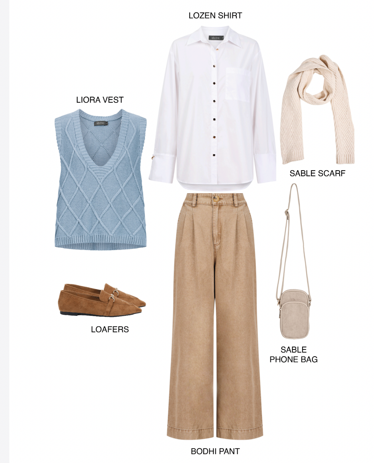 Eb+Ive Liora Knit Vest