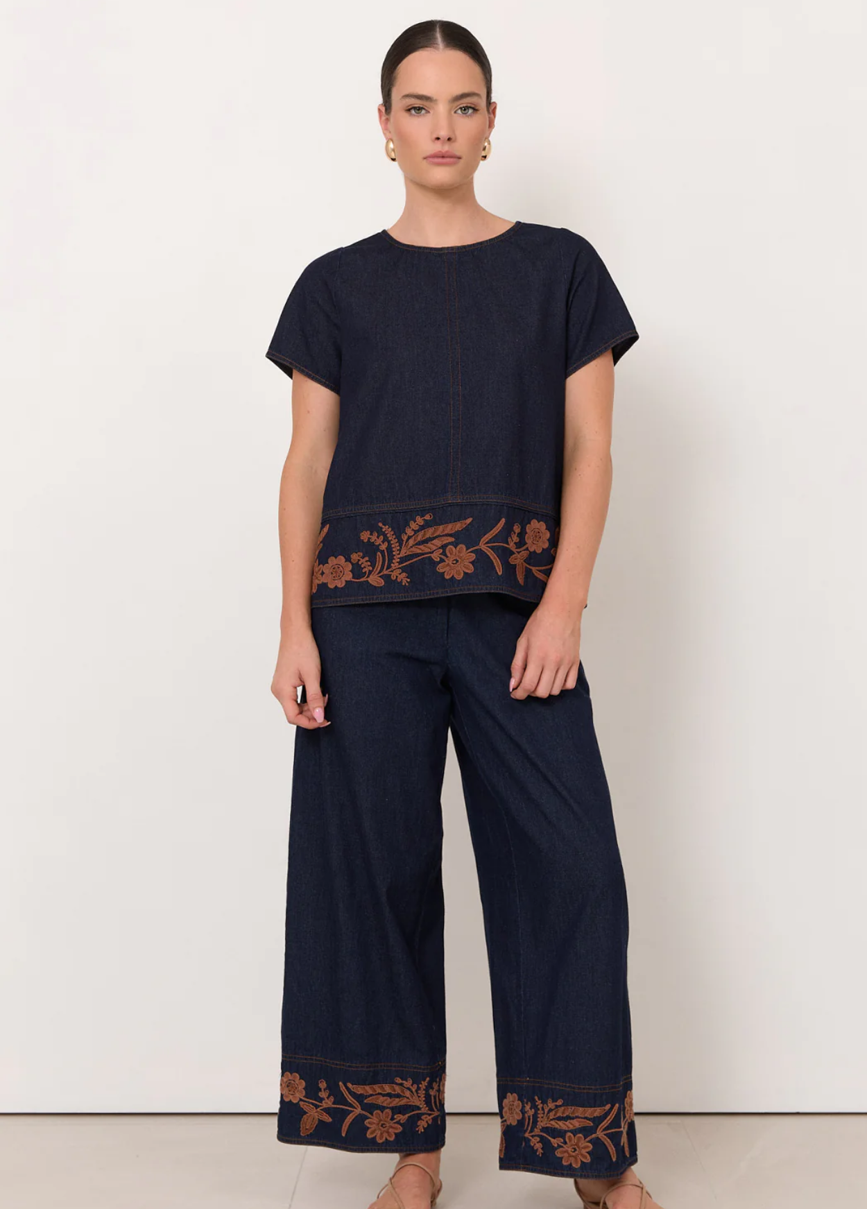 Adorne The Jordana Crop Pants