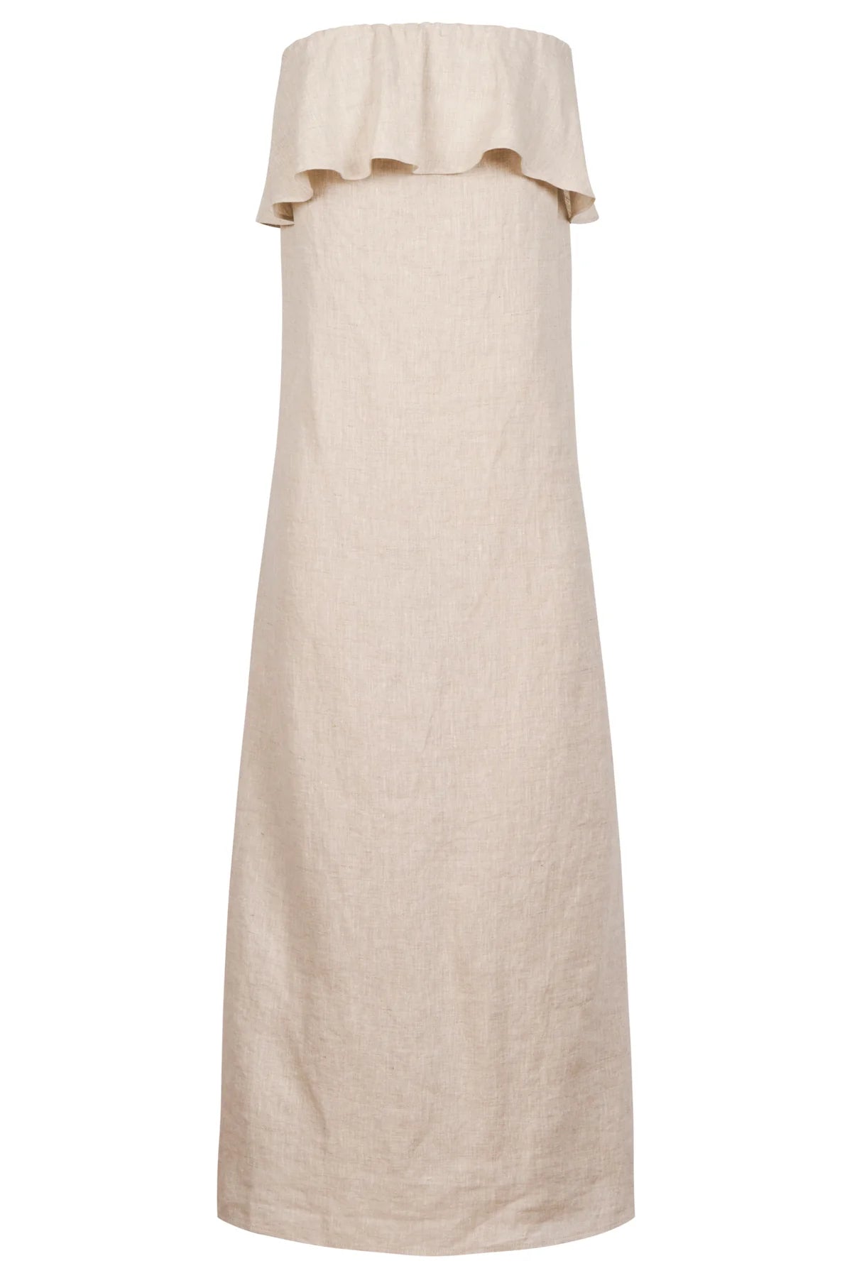 Eb + Eve Maris Strapless Dress in Tusk