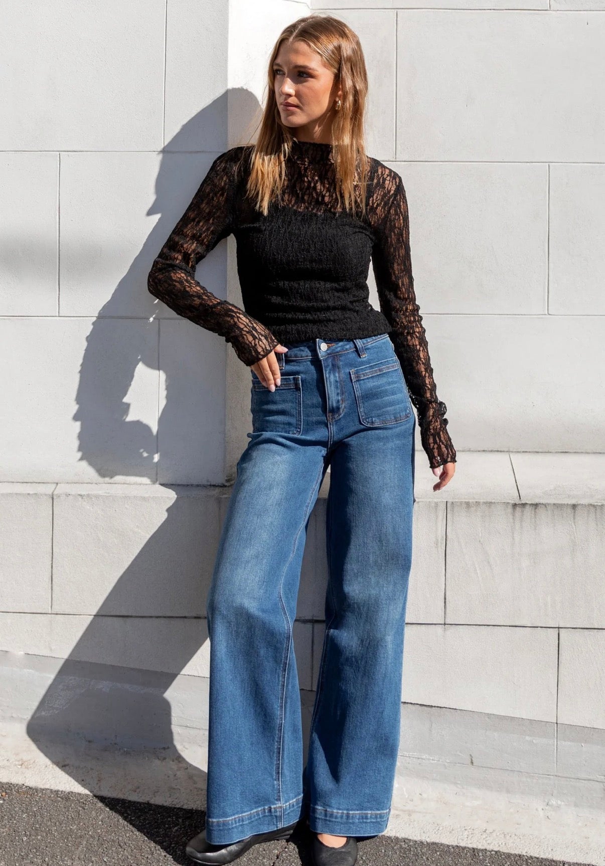 Among The Brave Zoey Jeans Marine Blue