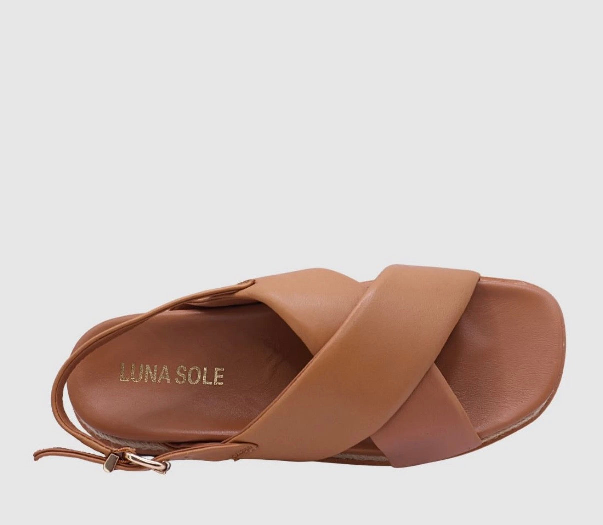 Luna Sole Teagan Coconut Leather Sandals