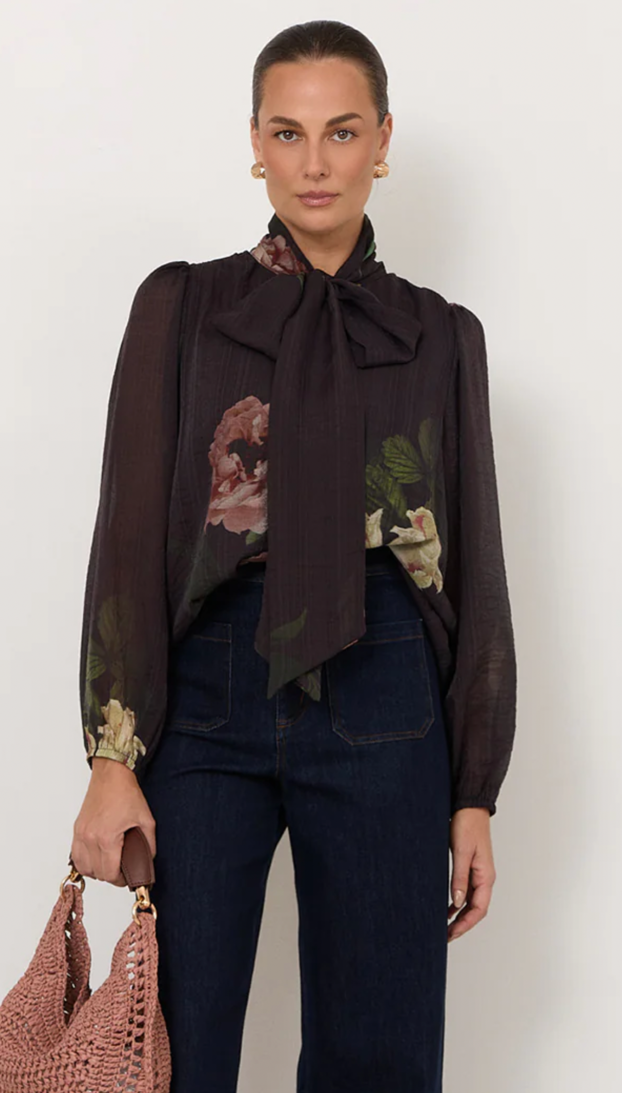 Adorne - the Penelope Chandon Print Long Sleeve Top