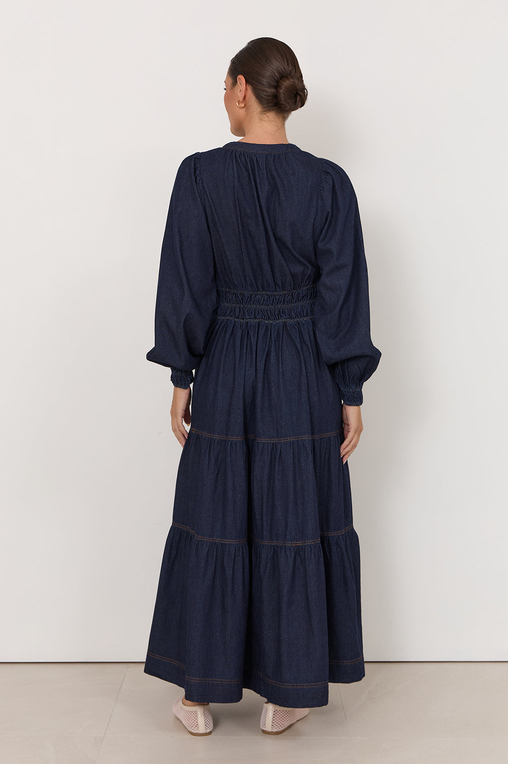 Adorne Violette Denim Dress