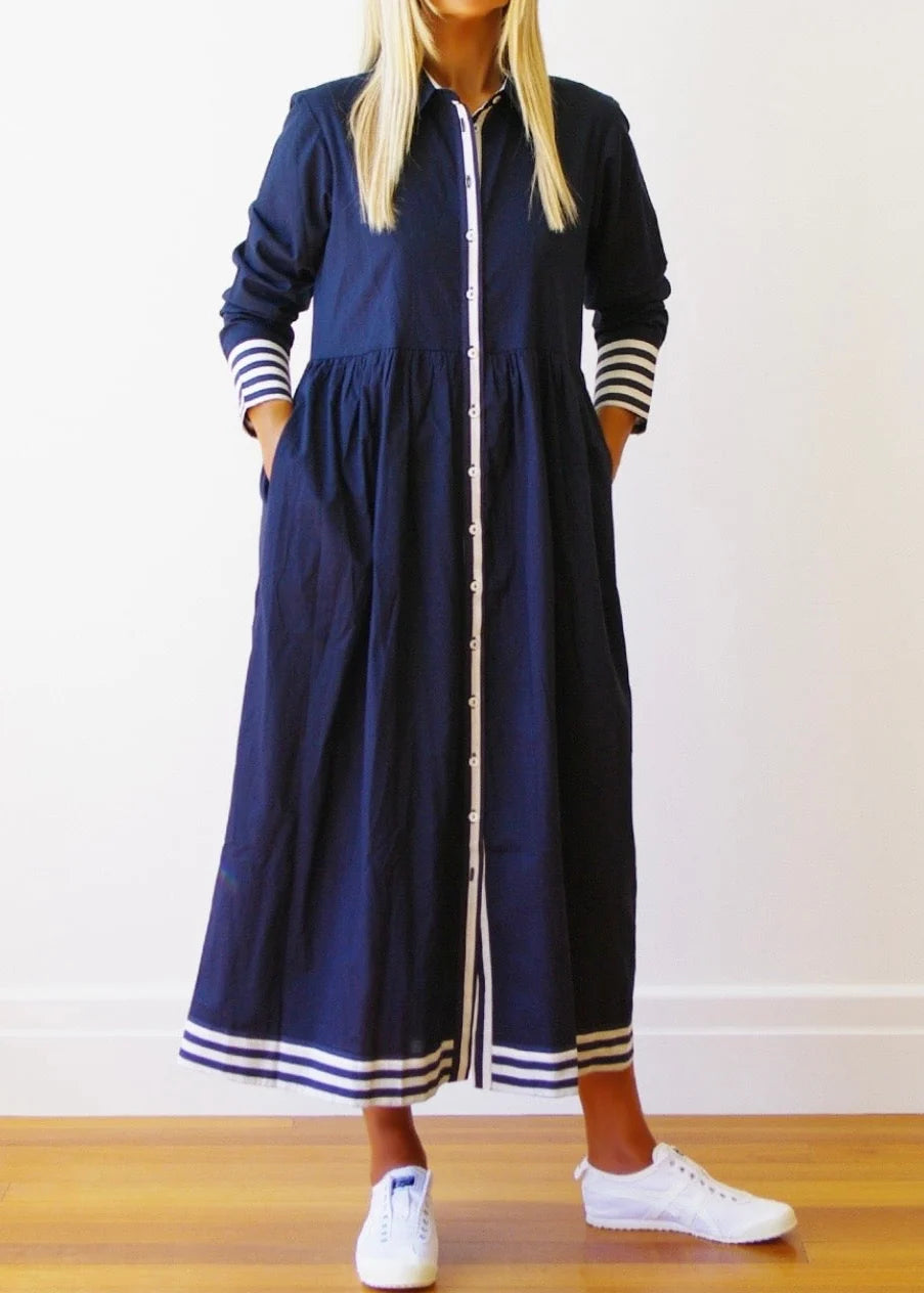 Who’s Charlie Matilda Cotton Cambric Dress