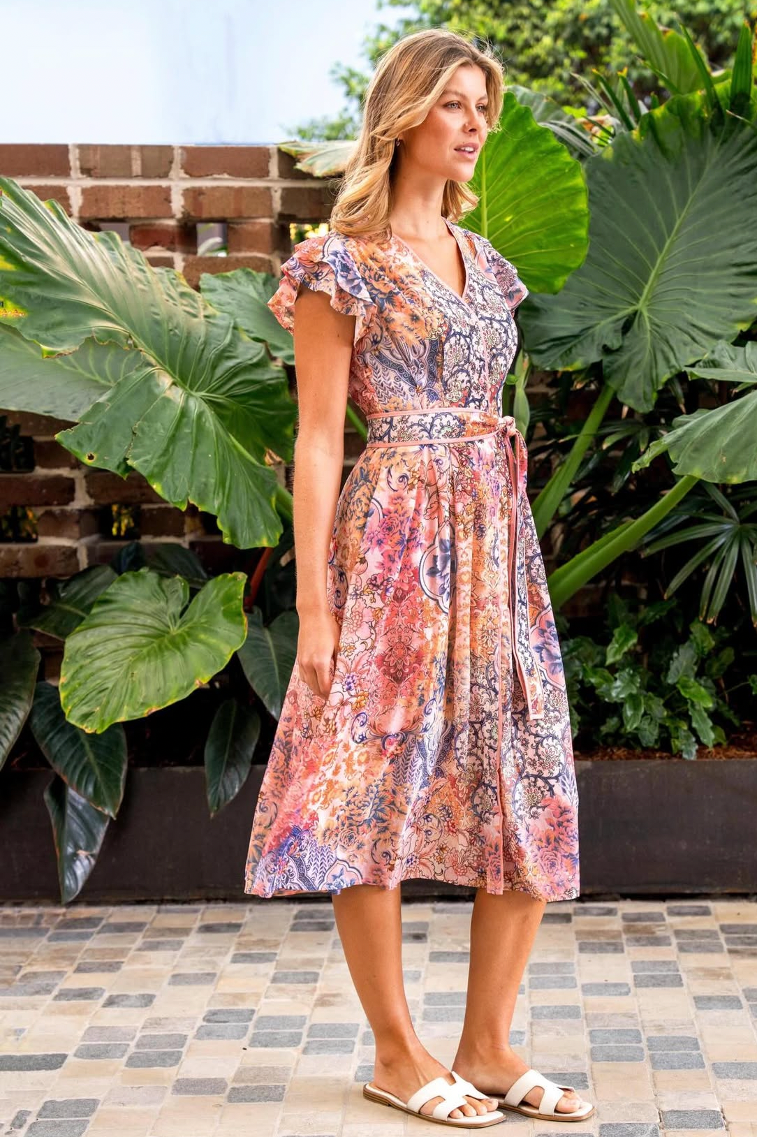 Boho-The Aayan Midi Chiffon