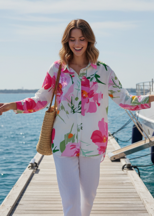 Joop & Gypsy Floral Blouse