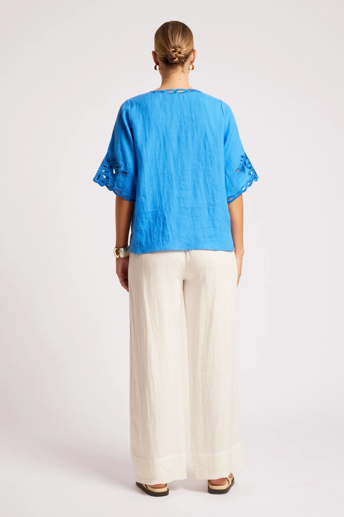 Eb + Eve Maris Top in Marine Blue