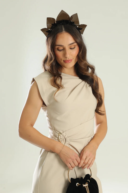 Morgan & Taylor Ava Fascinator (black)