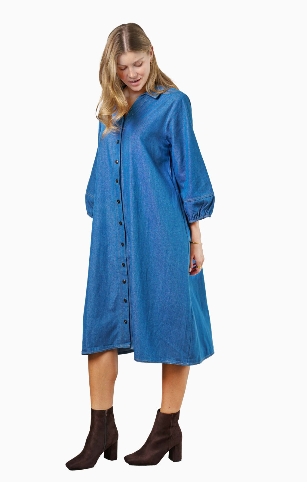 Boho Connolly Denim Dress