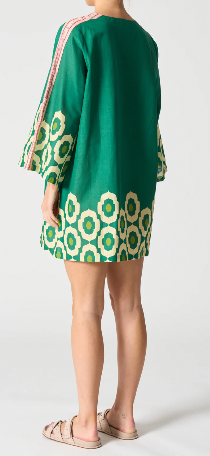 Walnut- Marrakesh Dress-Mosaique