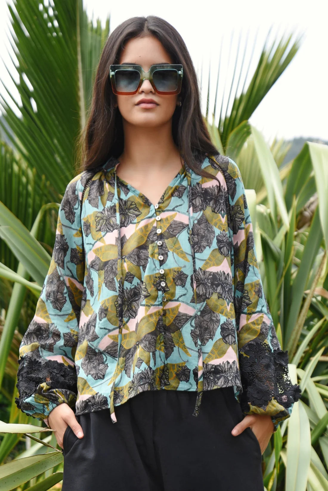 COOP by Trelise Cooper Lace to the Top Blouse