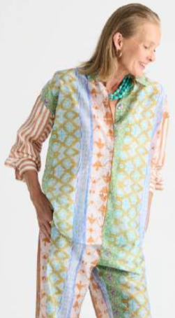 Zaket & Plover Pattern Clash Shirt