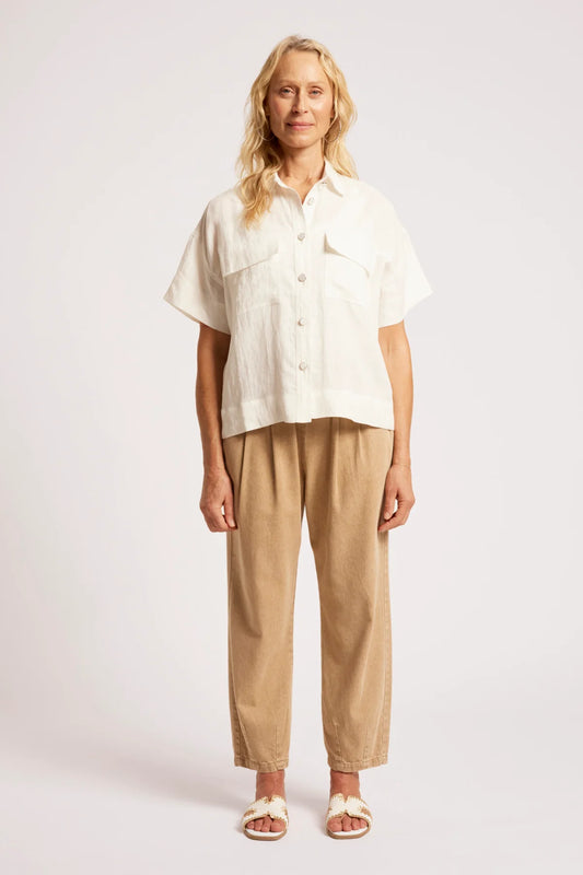 Eb + Ive Maris Shirt in White