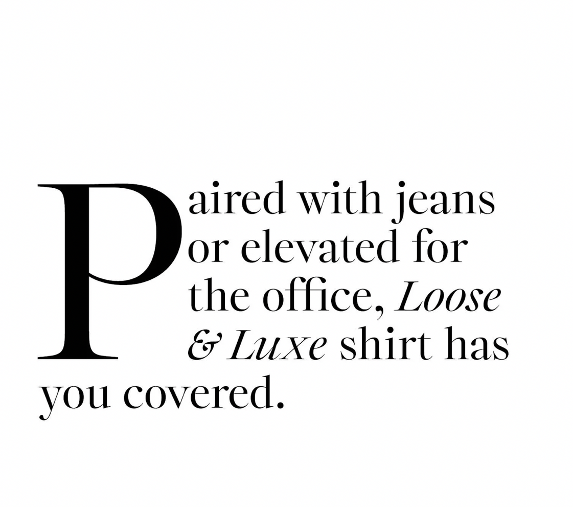Trelise Cooper Loose and Luxe Shirt