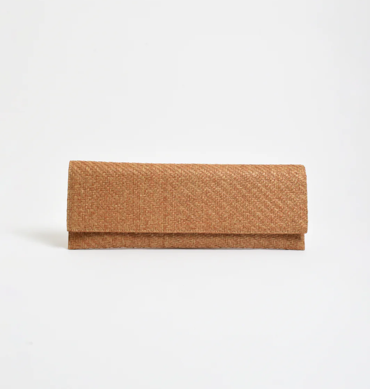 Adorne bag- The Long Woven Fold over Clutch