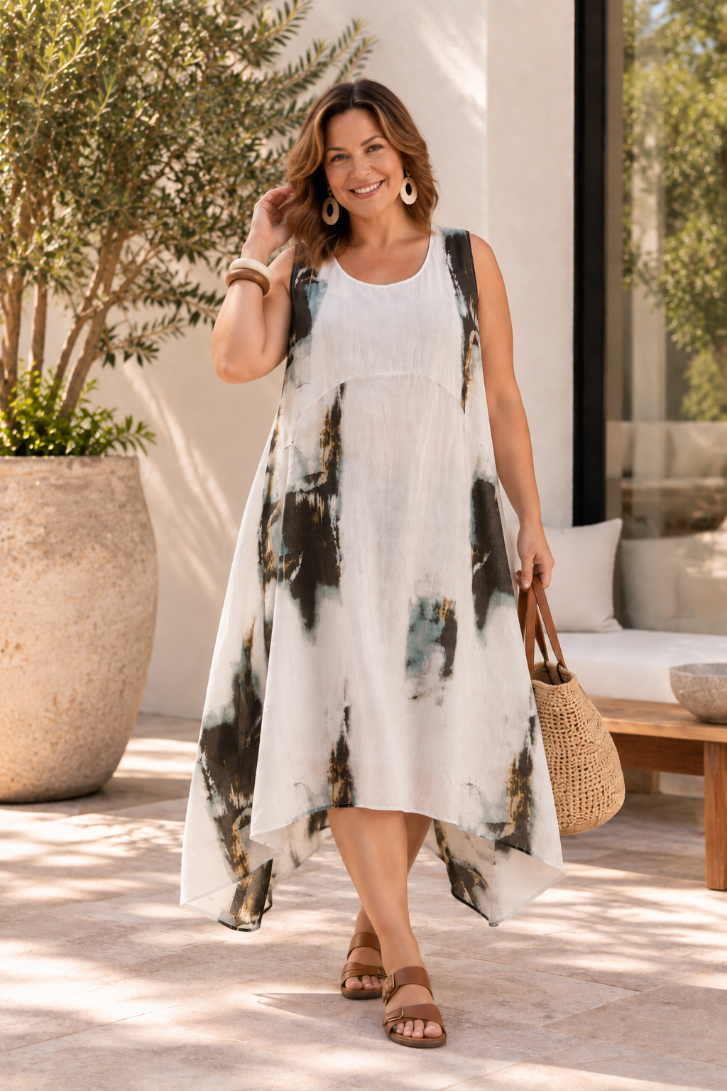 Bone & Arrow Eno Dress