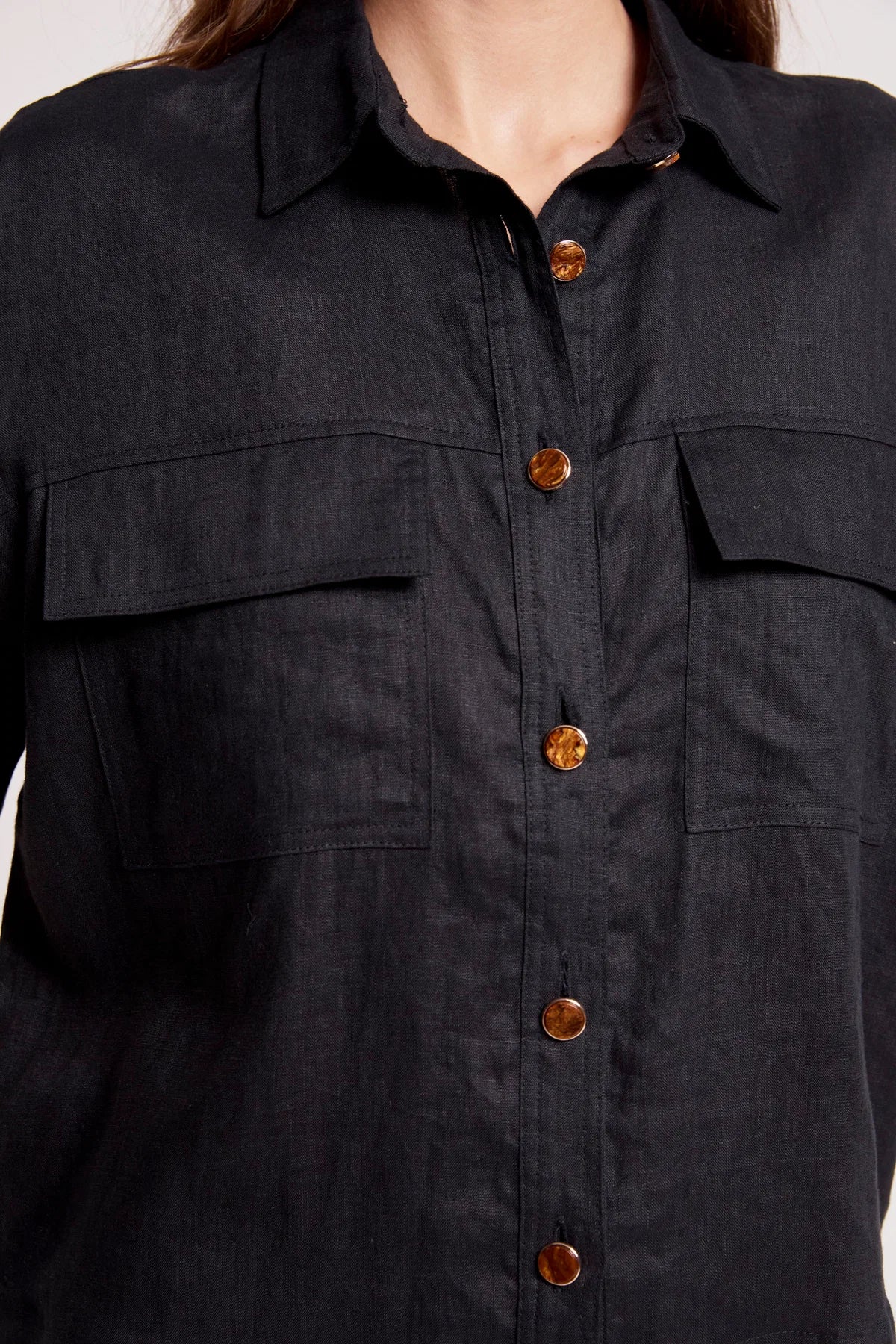 Eb + Eve Maris Shirt in Black