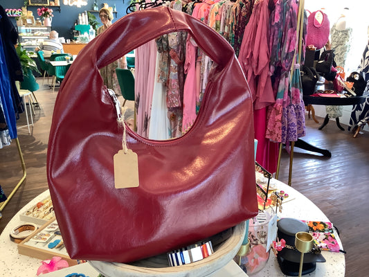 Maroon Red bag