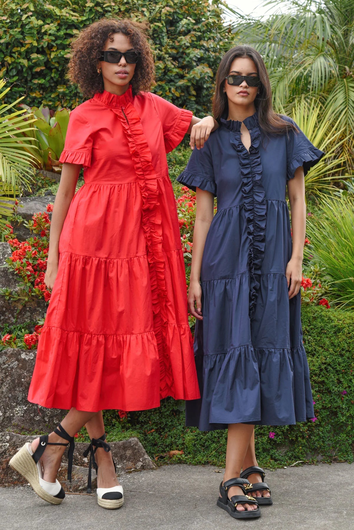 COOP by Trelise Cooper Frillaxed Navy Dress
