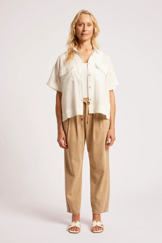 Eb + Ive Maris Shirt in White
