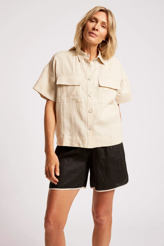 Eb + Ive Maris Shirt in Tusk