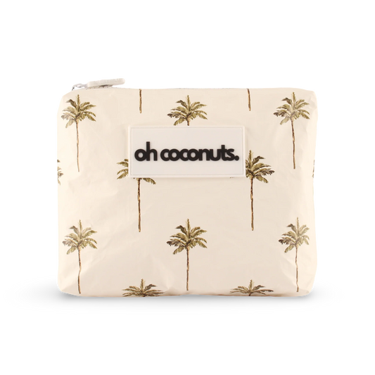 Oh Coconut LA Palms Pouch  -  Large