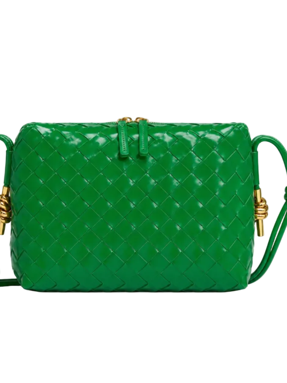 L’ORA D’ORO PIP Shine Weave Crossbody Bag