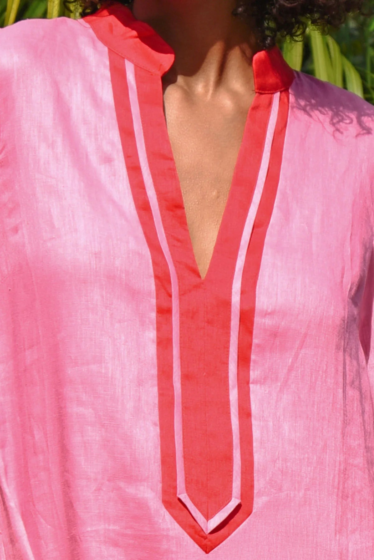 COOP by Trelise Cooper Edge of Glory Pink & Red Tunic Dress
