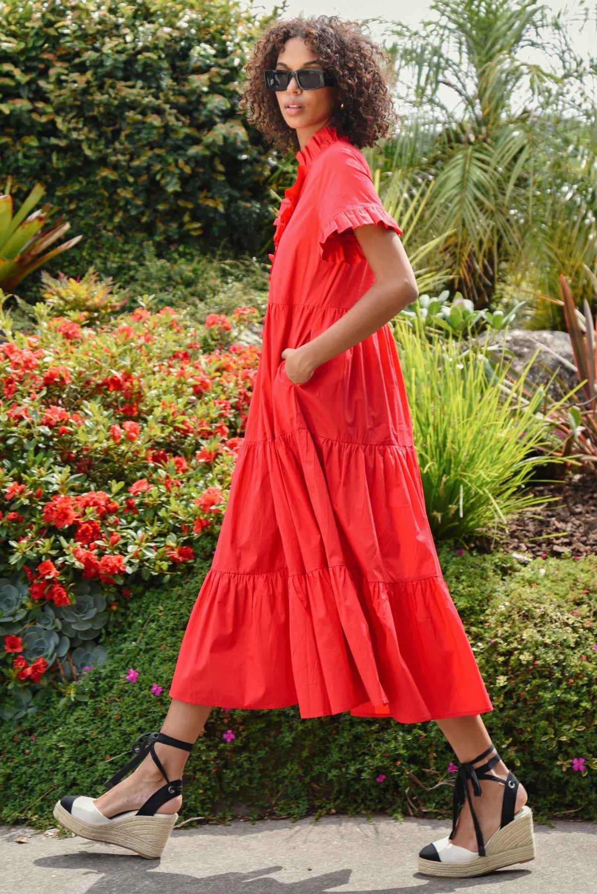 COOP by Trelise Cooper Frillaxed Red Dress