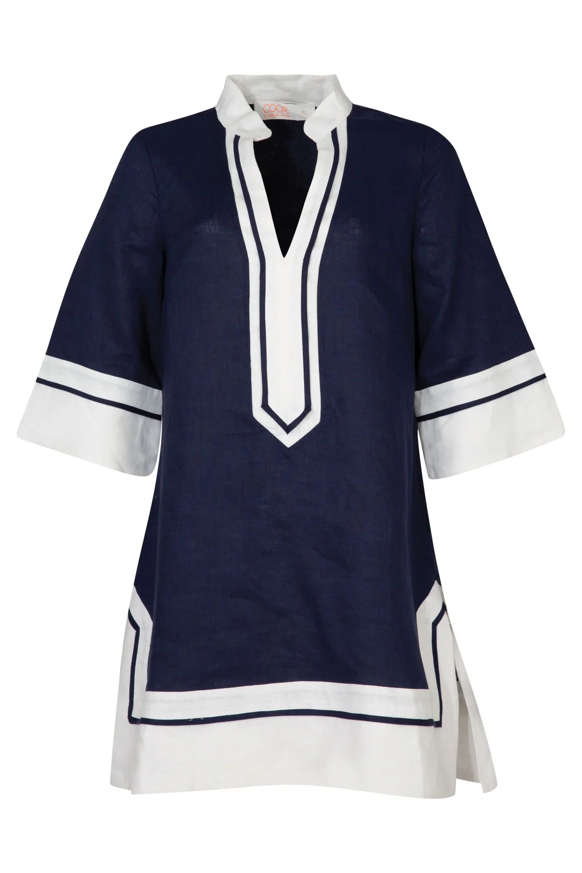COOP by Trelise Cooper Edge of Glory Navy & White Tunic Dress