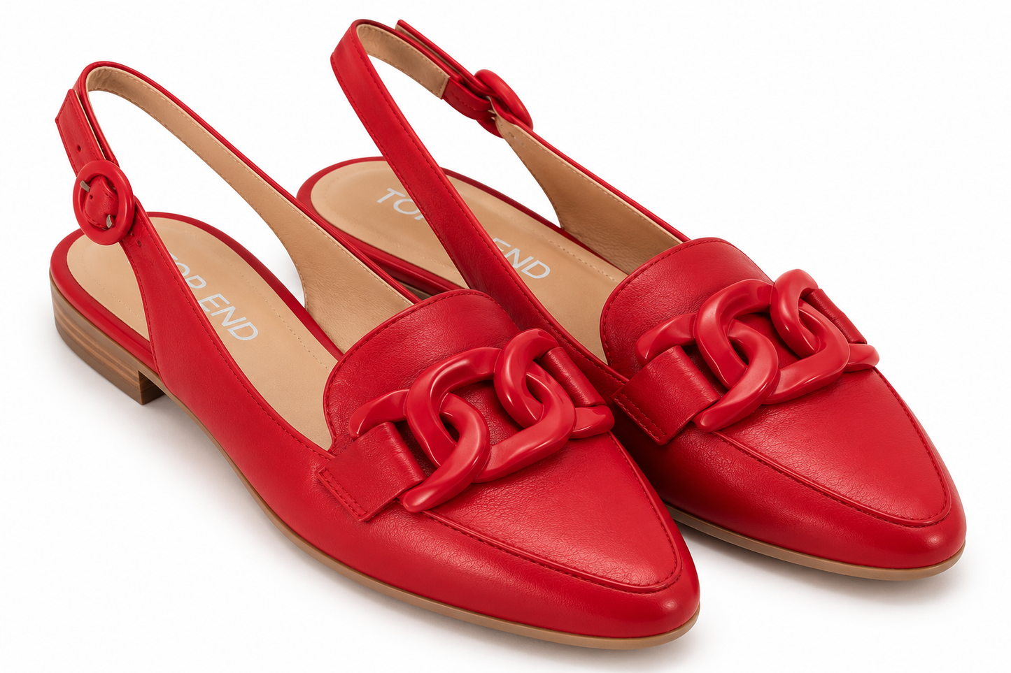 Top End Favilla in New Red Slingback Flats