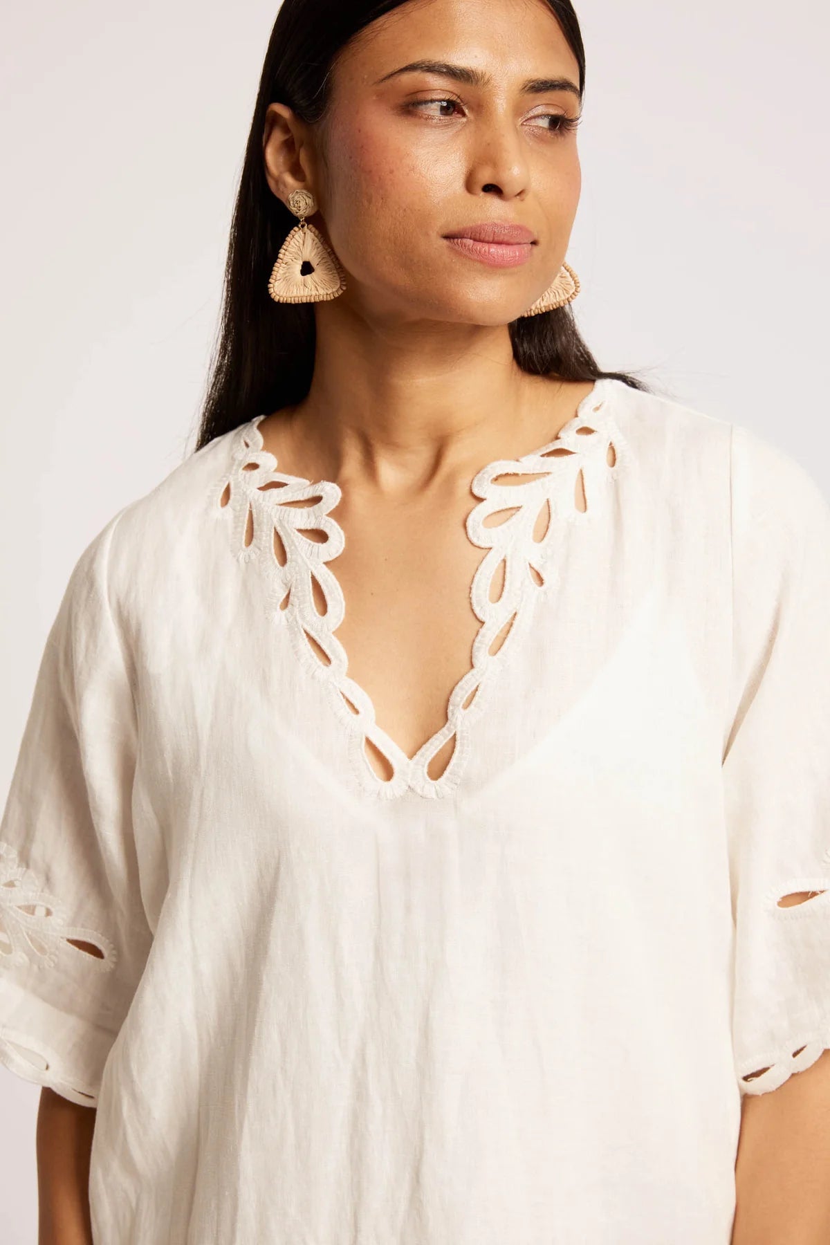 Eb + Eve Maris Dress in White
