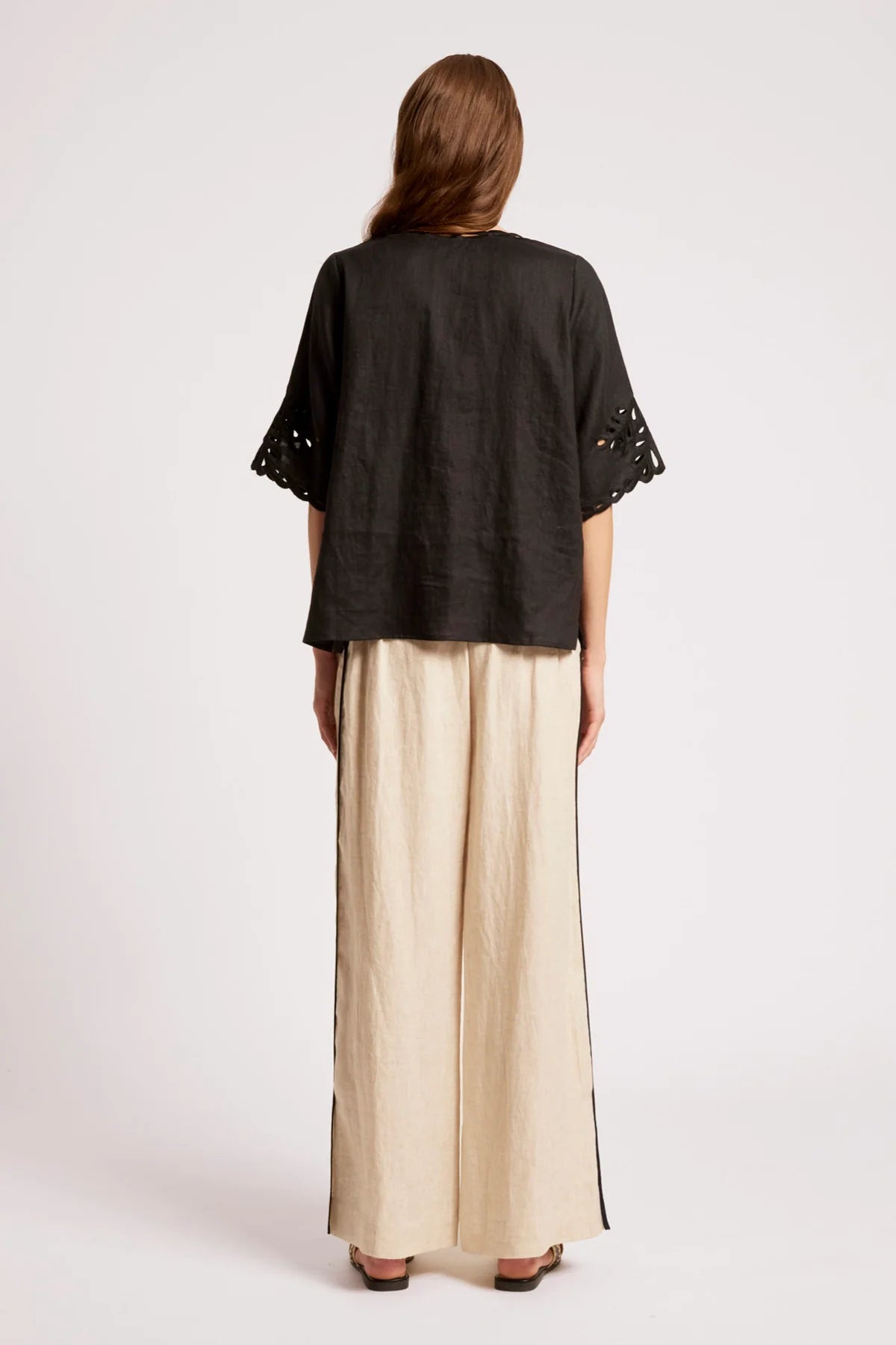 Eb + Eve Maris Top in Marine Black