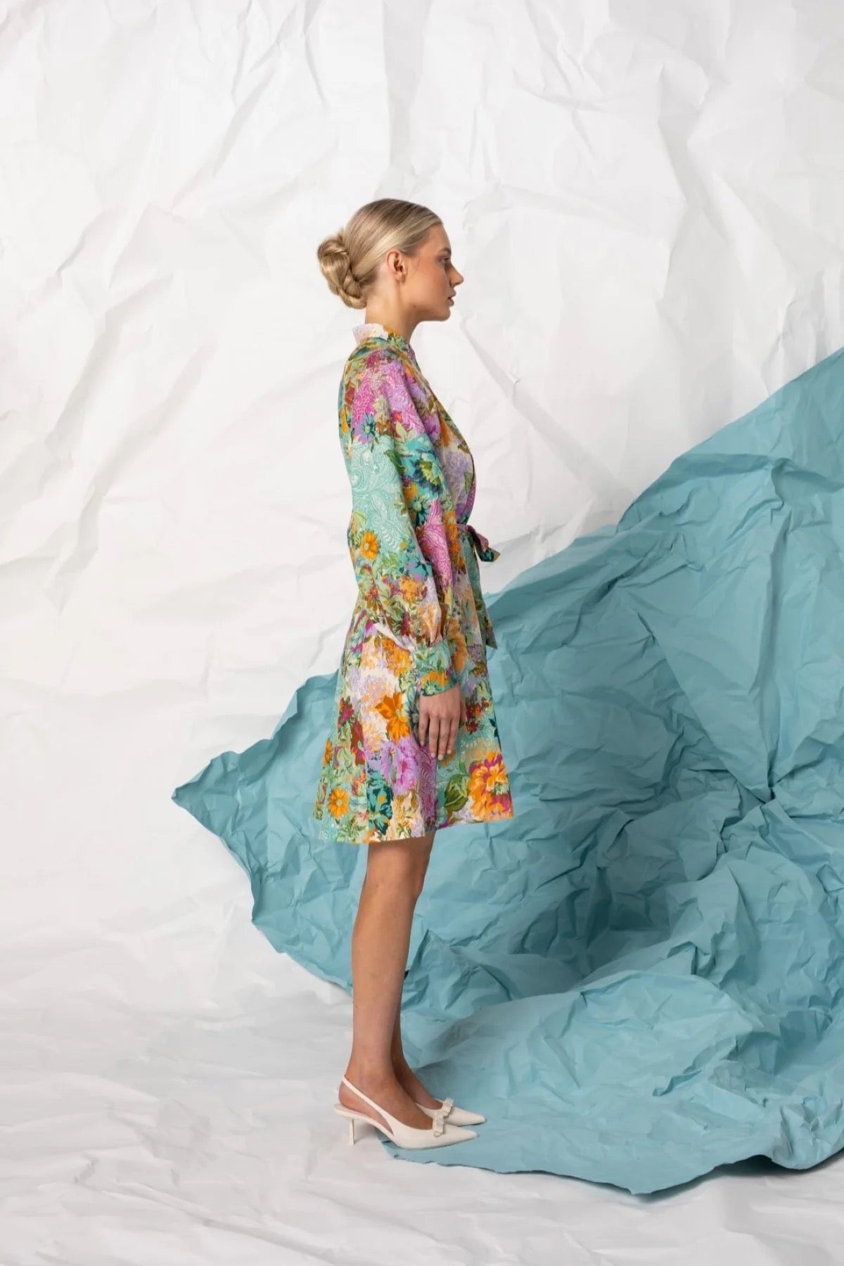 Kachel Rose Mini Dress Wonderland