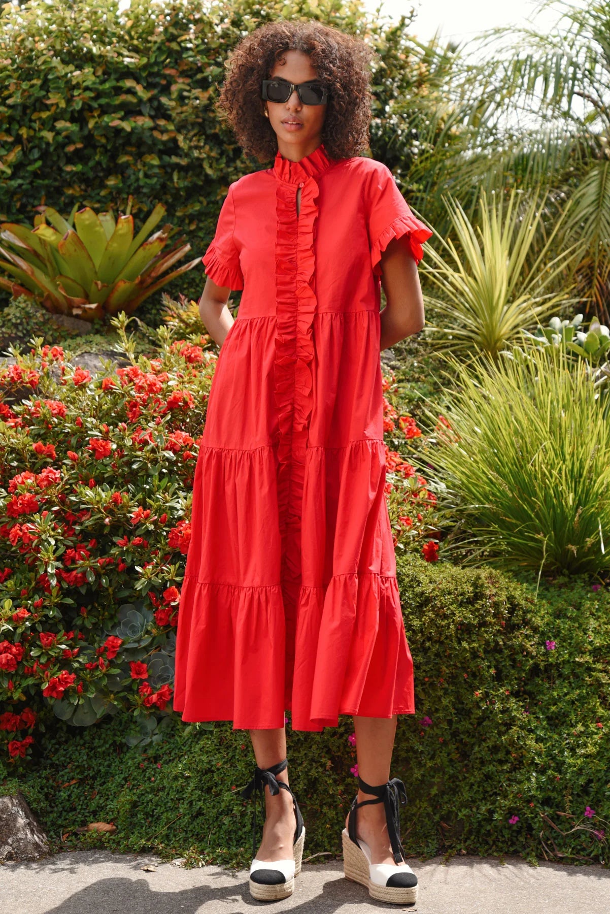 COOP by Trelise Cooper Frillaxed Red Dress
