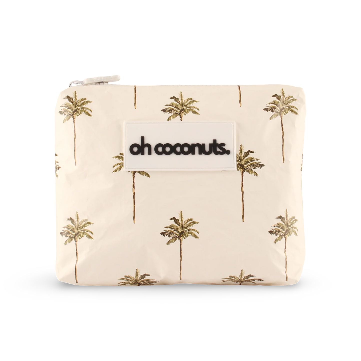 Oh Coconut LA Palm  Pouch  -  Medium
