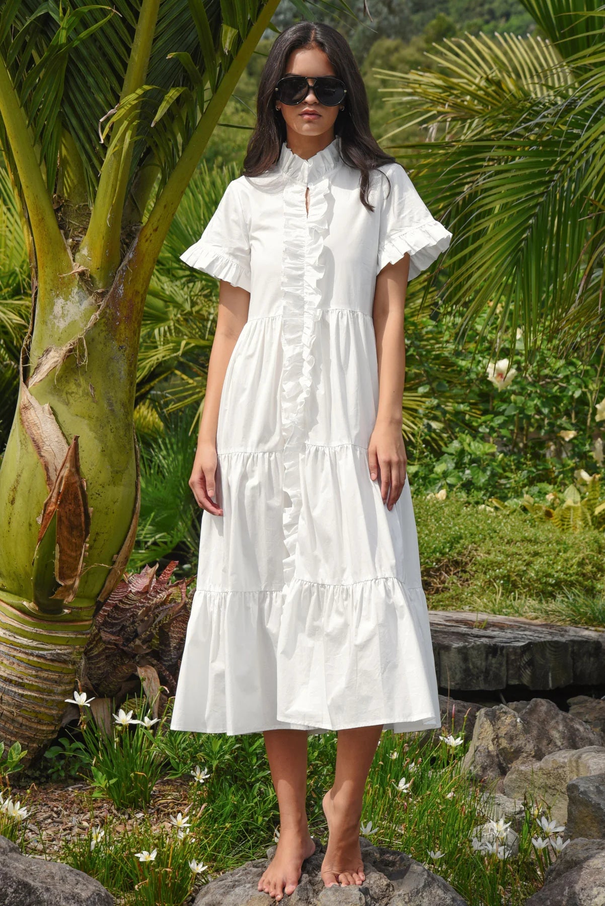 COOP by Trelise Cooper Frillaxed White Dress
