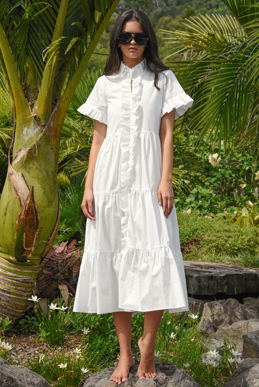 COOP by Trelise Cooper Frillaxed White Dress