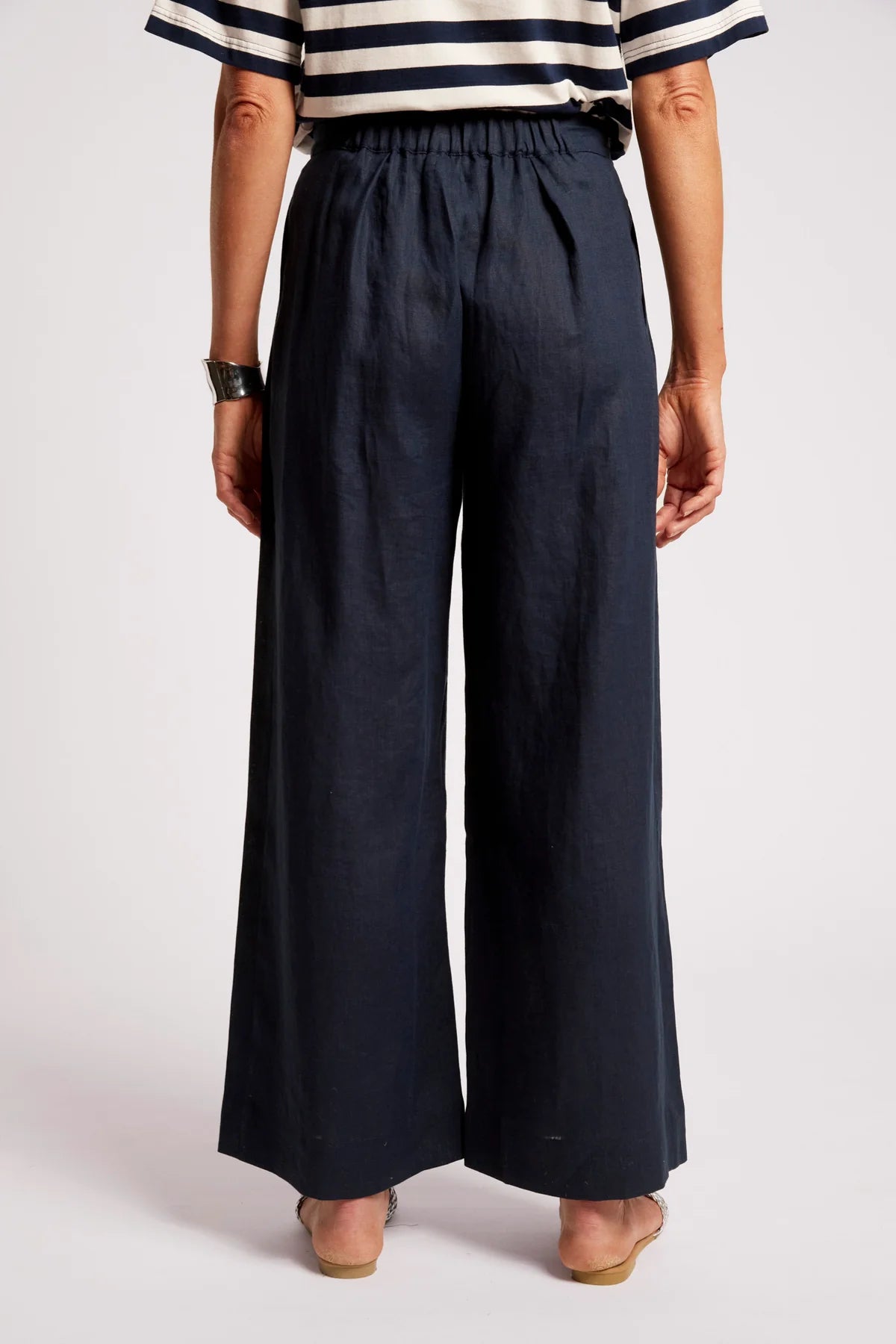 Eb + Eve Cove Palazzo Pants in Indigo