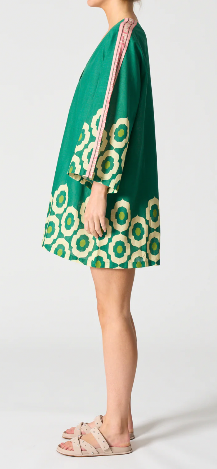 Walnut- Marrakesh Dress-Mosaique