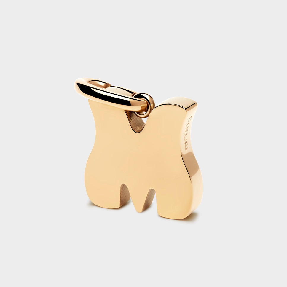 Coluri Letter Charms Gold & Silver