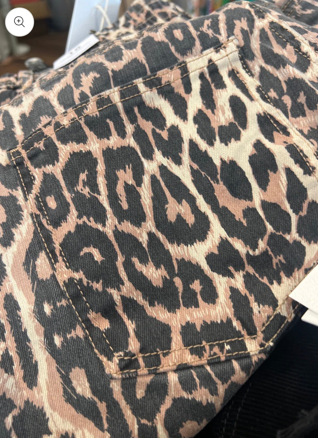 Monaco Jeans Leo Barrel Pants in Animal Print