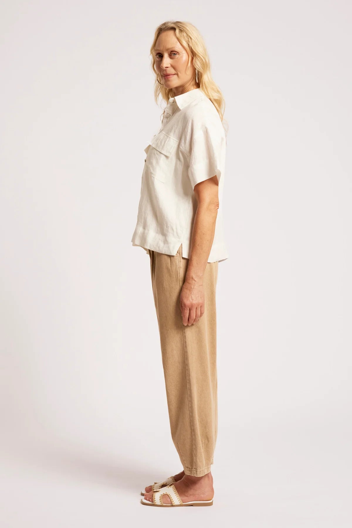 Eb + Eve Maris Shirt in White