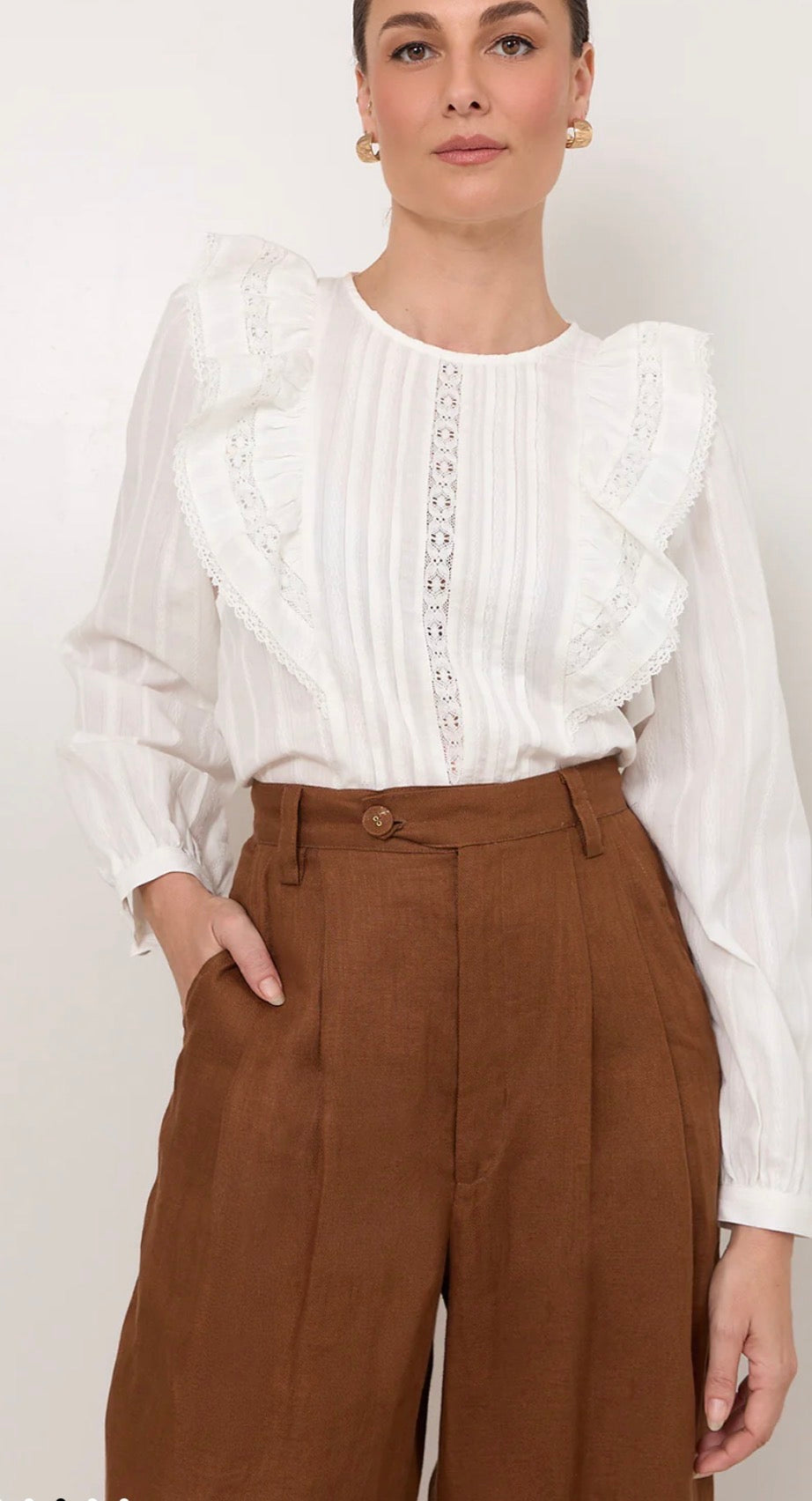 Adorne- Karmine Linen Pants