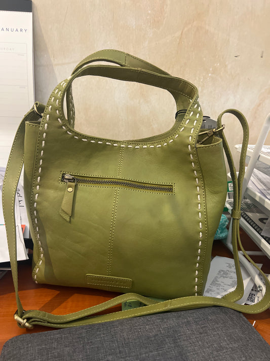 Cosgrove and Co Genuine Leather handbag pistachio