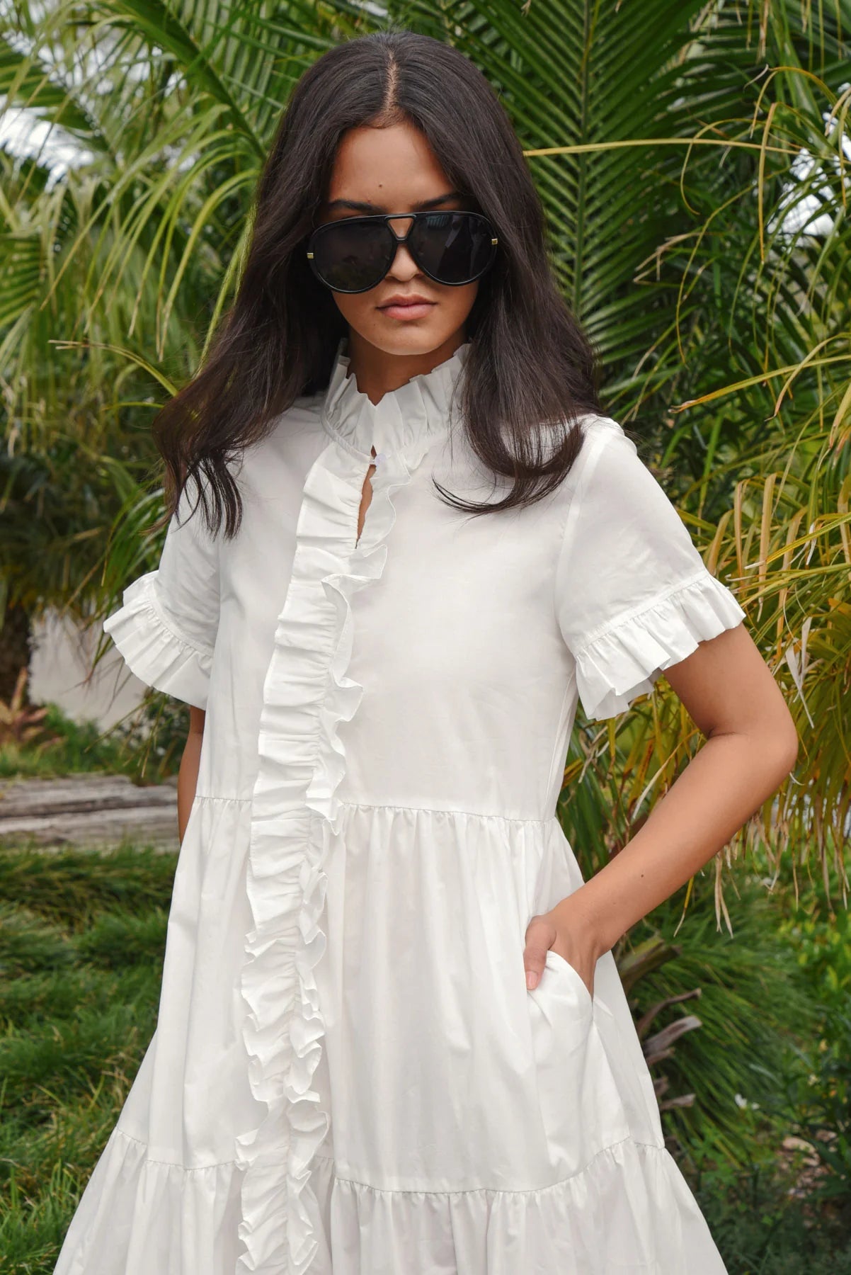 COOP by Trelise Cooper Frillaxed White Dress
