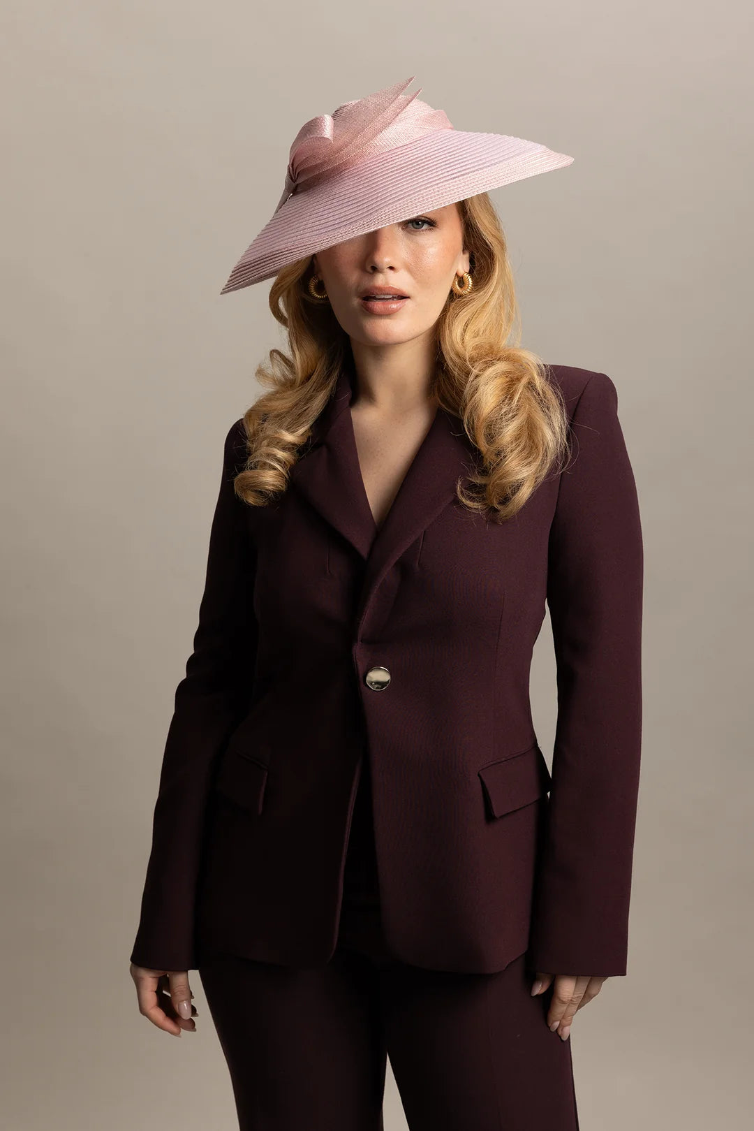 Morgan & Taylor Josephine Fascinator (pink)