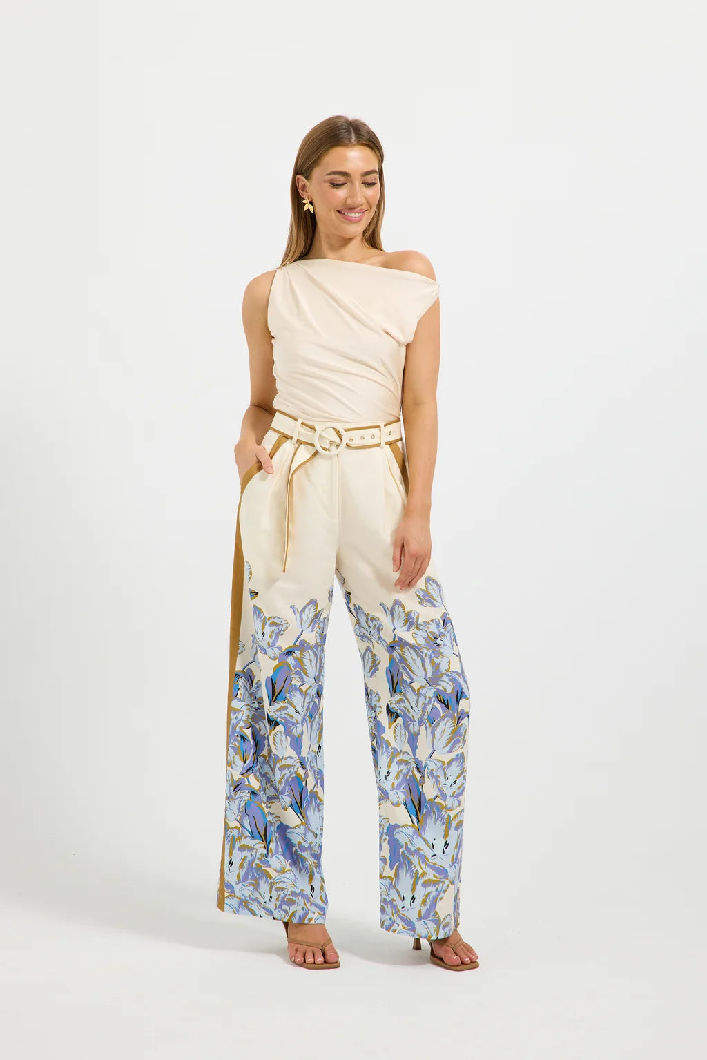 Pasduchas Bowie Pant in Bluebell Floral